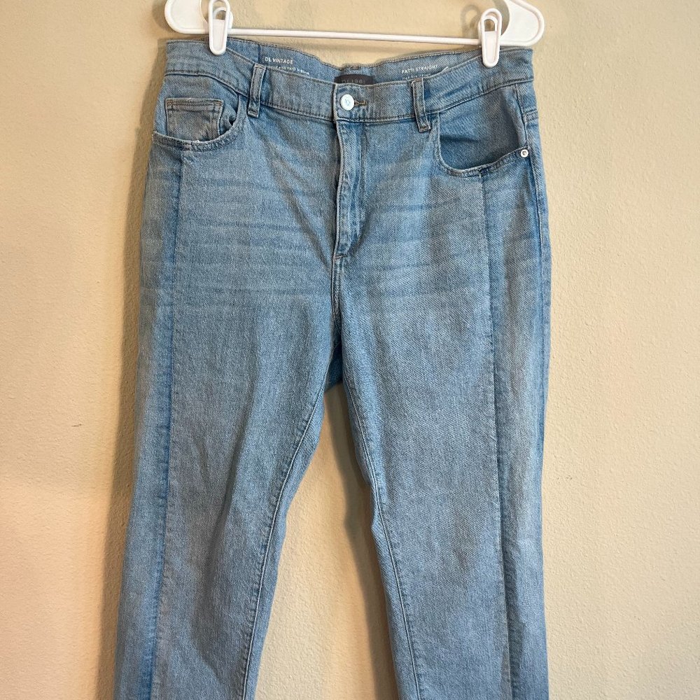 DL1961 PATTI STRAIGHT HIGH RISE VINTAGE JEANS Anthropologie Size 31